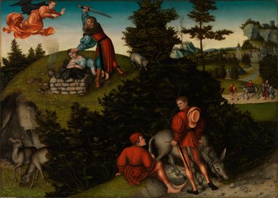 The Sacrifice of Abraham by Lucas Cranach the Elder